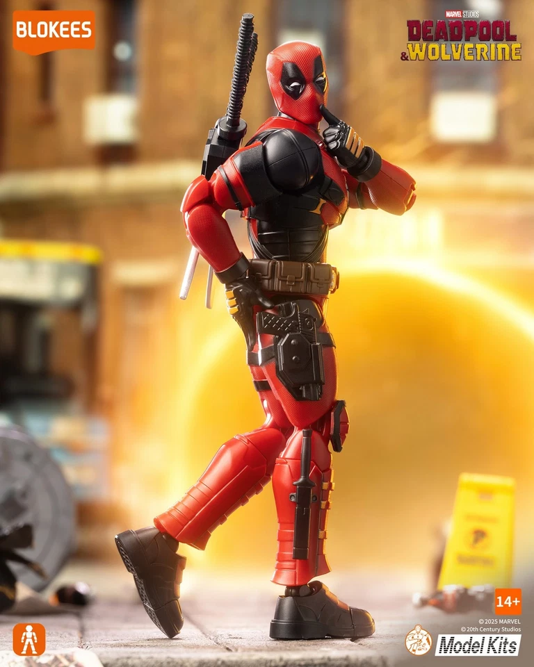 Blokees Marvel Deadpool & Wolverine – SAGA81116 Deadpool Model Kits Figure - Image 2 of 4