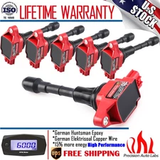 Set of 6 Ignition Coil For Nissan 370Z Altima Maxima Infiniti G25 V6 UF550 UF617