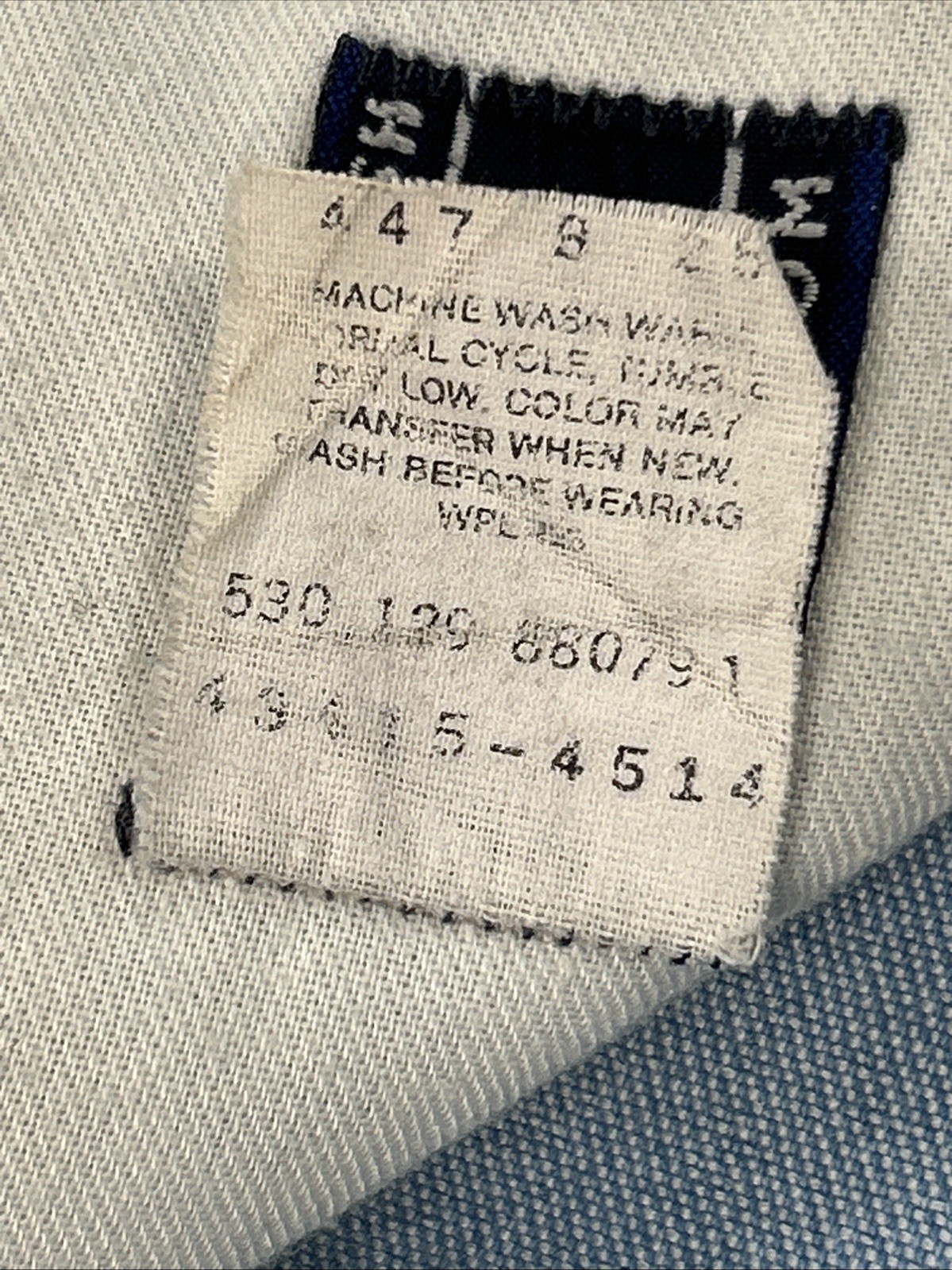 Levi's With A Skosh More Jeans Men 36 x 32 Denim Relaxed Fit Orange Tab Vintage thumbnail 14