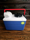 Onos American Red White Blue 10qt Portable Swamp Cooler Air Conditioner USB Fan