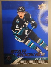 2024-25 NHL STAR ROOKIES - Will Smith #14 - San Jose Sharks - Blue Parallel