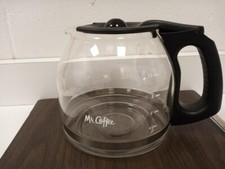 Mr. Coffee Replacement 12 Cup Glass Carafe Black - DW12-AO1-Bonus Buy 