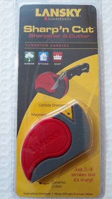 Lansky Sharp'N Cut Tungsten Carbide Sharpener and Cutter