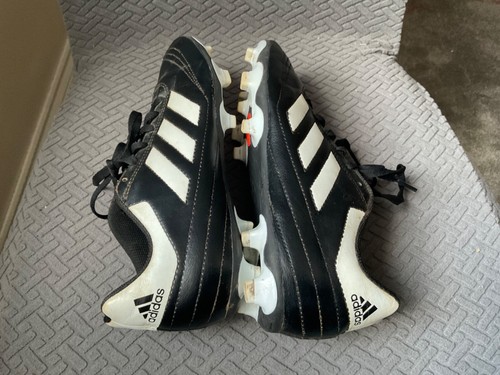 Scarpe da calcio Adidas Goletto VI FG da uomo nere taglia UK 5 - Foto 4 di 5