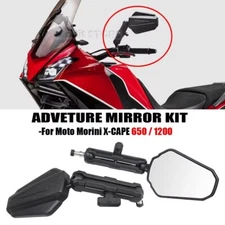 For Moto Morini XCape 650 X-CAPE1200 Rearview Mirror Adjustable Side Mirrors