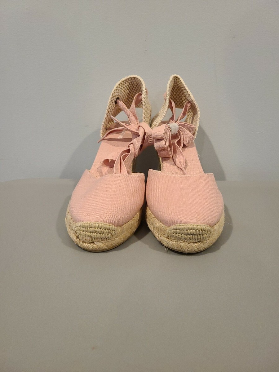 Soludos Women's US EU 39 Blush Tall Espadrilles Wedge