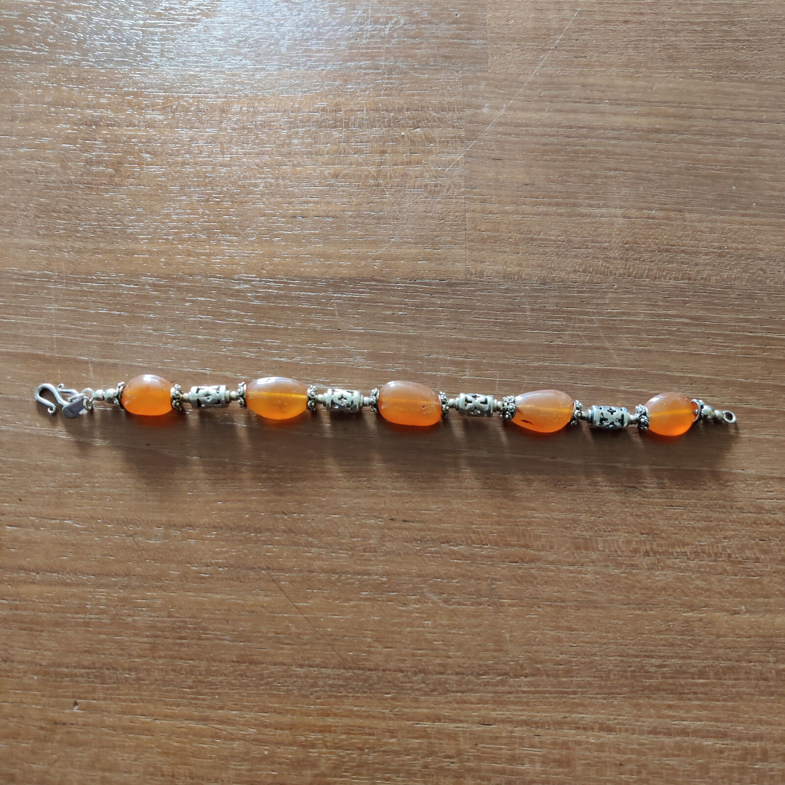 CARNELIAN STERLING SILVER BRACELET eBay