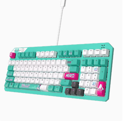 ASUS TX  Wired  Gaming TX98 Mechanical Keyboard Hatsune Miku collaboration