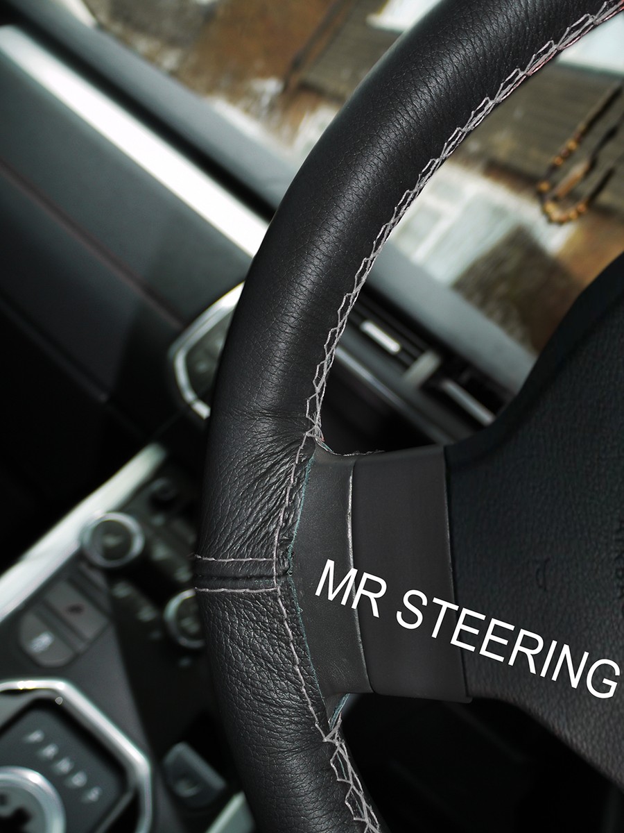 Real Leather Steering Wheel Cover for Mitsubishi L200 2006-2015