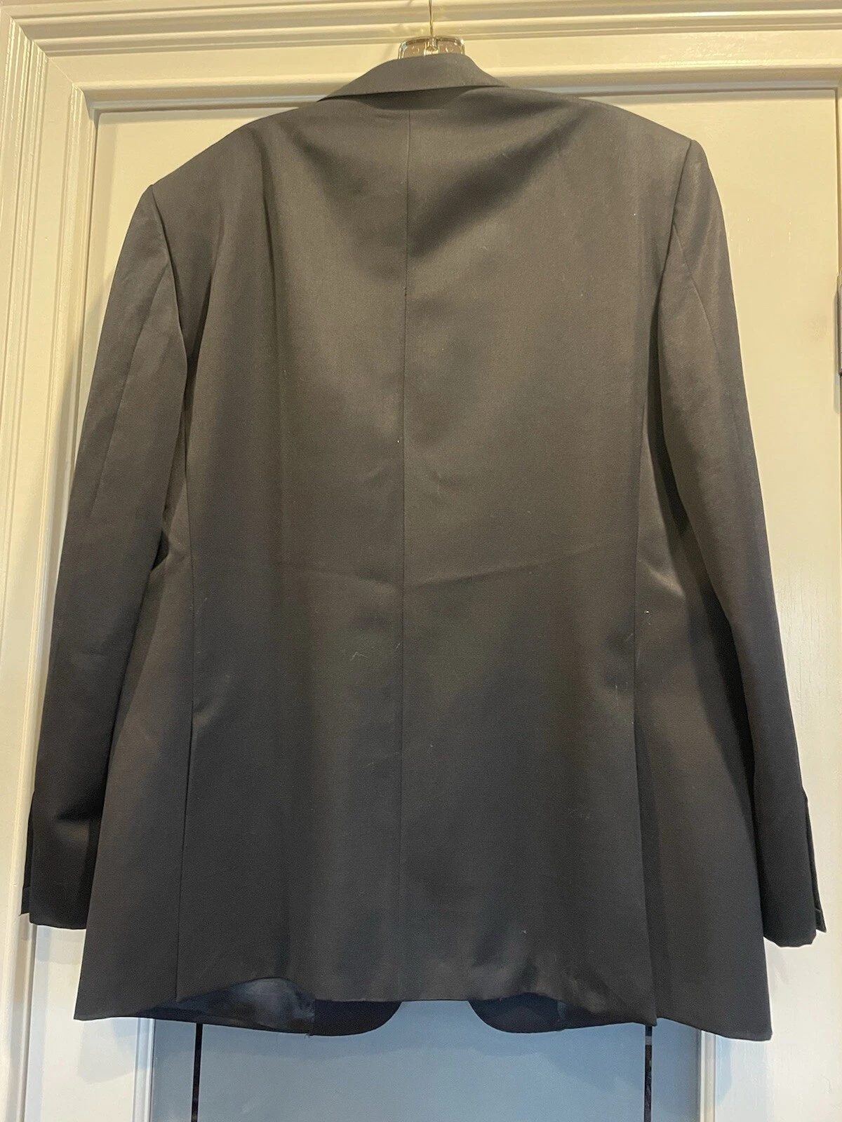 Giacca cappotto sportivo uomo Gucci taglia 52R nero 2 bottoni usata in ottime condizioni