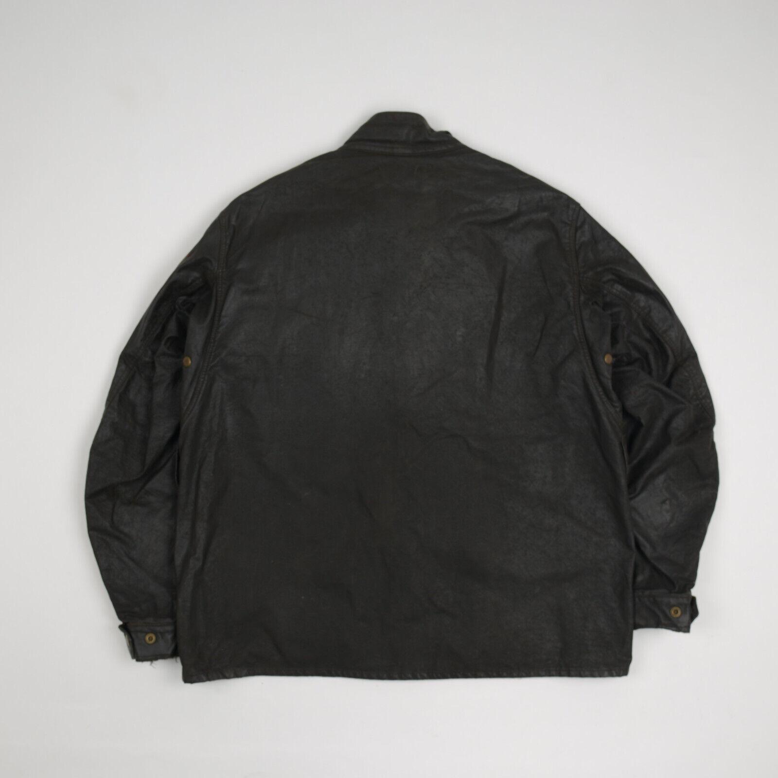 60s Belstaff Trialmaster vintage motorcycle waxed jacket racing flag