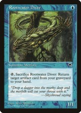 Rootwater Diver Tempest MTG NM