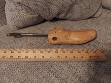Vintage Belcher 3 Wood Shoe Stretcher Cobbler Shoemaker Tool