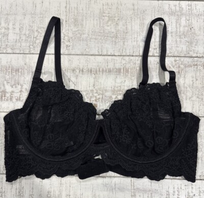 Free People BRA UW Daydreamer Onyx 34C FP1. Retail $48