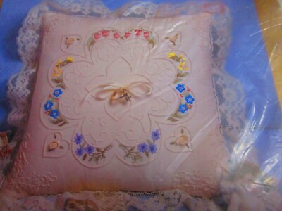 Wedding Pillow Candlewicking Embroidery Kit #80234 (1993, Something Special)