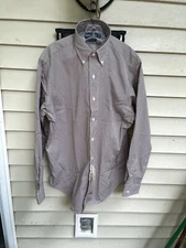 Mens Polo Ralph Lauren Classic Fit Golf Dress Shirt fieldstone Size L $85.00
