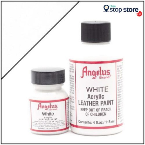 Angelus Acrylic Leather Paint for Sneaker Boot Shoes Bag - All Colours - 1oz/4oz - Picture 3 of 118