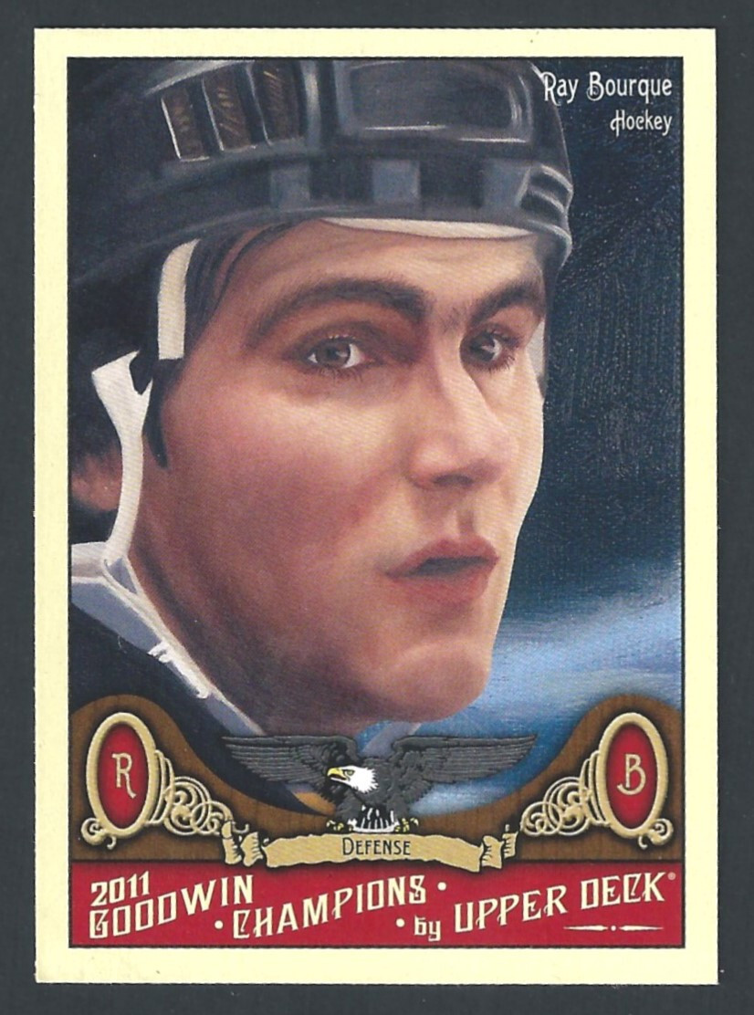 2011 Goodwin Champions - Ray Bourque #70 (FREE SHIPPING)