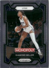 2024-25 Panini Prizm Monopoly WNBA Diamond Miller Minnesota Lynx #9