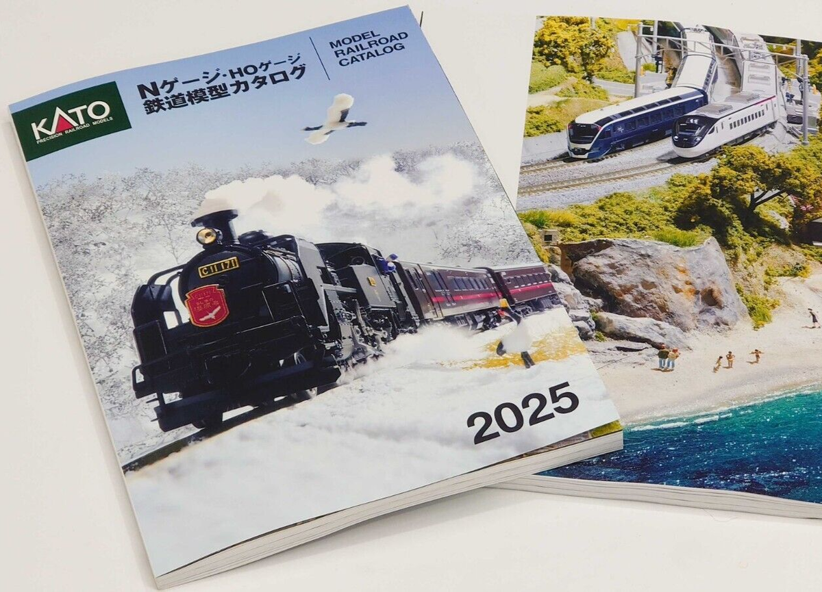 NEW] KATO 2025 Railway Model Catalog 25-000 Japanese Ver. from