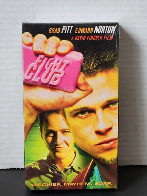 FIGHT CLUB VHS 1999 RARE New Sealed - READ | eBay