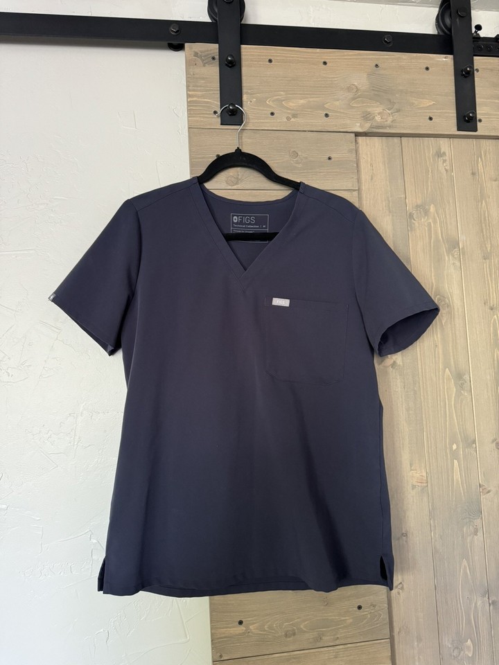 Women’s Figs Zamora Jogger And Catarina One Pocket Scrub Set Quiet Navy