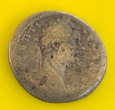 Münze mit Flamme Römisches Kaiserreich Septimius Severus zum PRÄGESTÄDTE KAYSERI