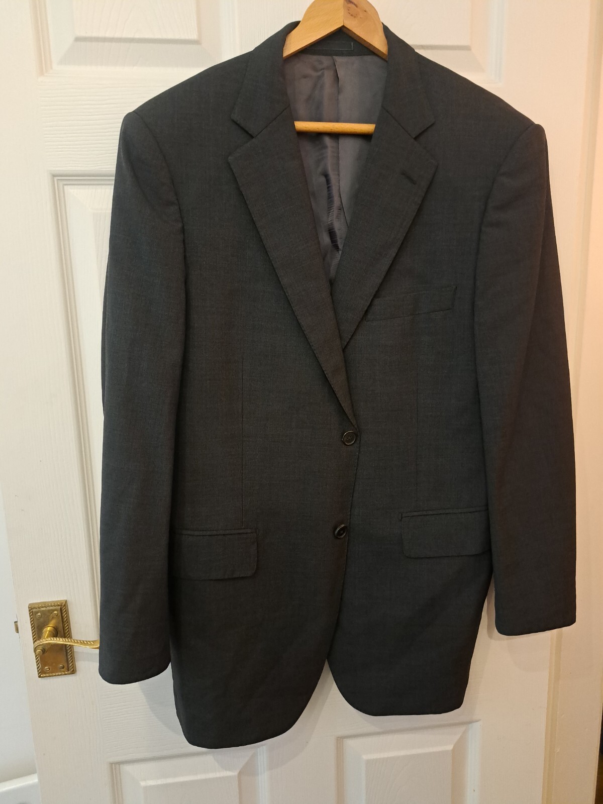 FILA Giacca blazer Gieves Hawkes UK 42 grigio antracite monopetto Savile Row Londo