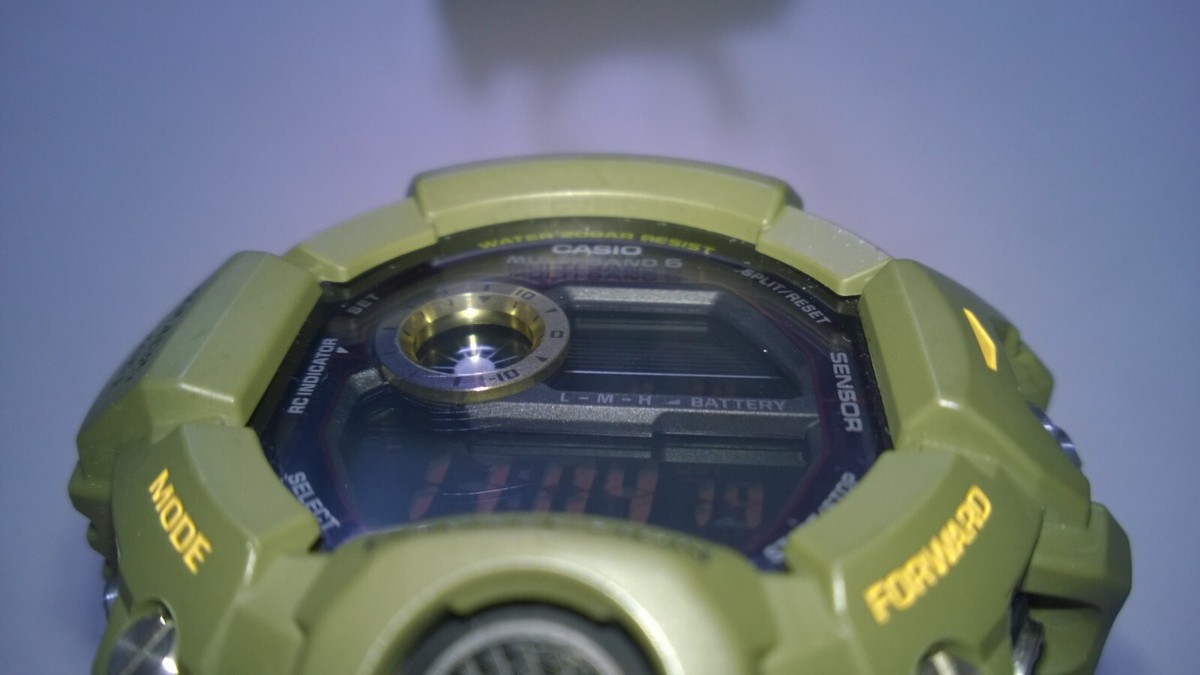 Casio G Shock Rangeman 3410 GW 9400 Kermit for sale online Casio G Shock Rangeman 3410 GW 9400 Kermit for sale online