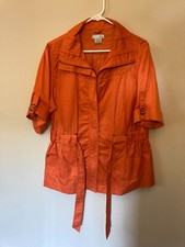 Luii Lightweight Orange Jacket - Size Xl