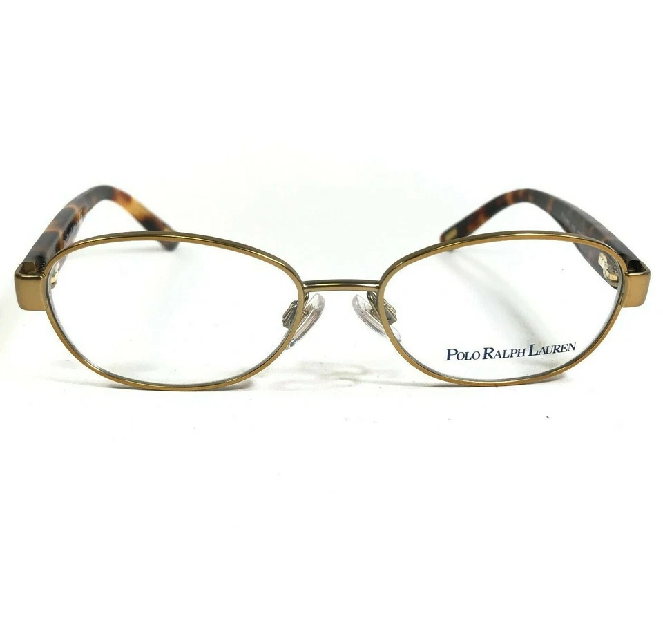 Armações de óculos Polo Ralph Lauren infantil 8037 3182 marrom tartaruga ouro 45-14-130 - Imagem 2 de 4