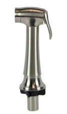 DANCO Transitional Side Spray with Guide in Brushed Nickel