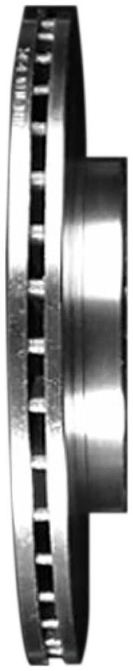 Ротор дискового тормоза подходит для 1984-2002 Volkswagen Jetta Cabrio Golf BENDIX - Изображение 2 из 2