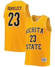 Wichita State Shockers Fred VanVleet #23 Original Retro Brand Yellow NCAA Jersey
