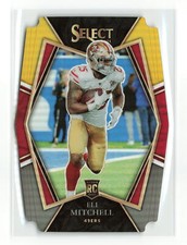 ELI MITCHELL #192 RC 2021 PANINI 49ERS Black Gold Premier