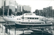 Katherine of bath in St katherine's dock 1996 ship photo