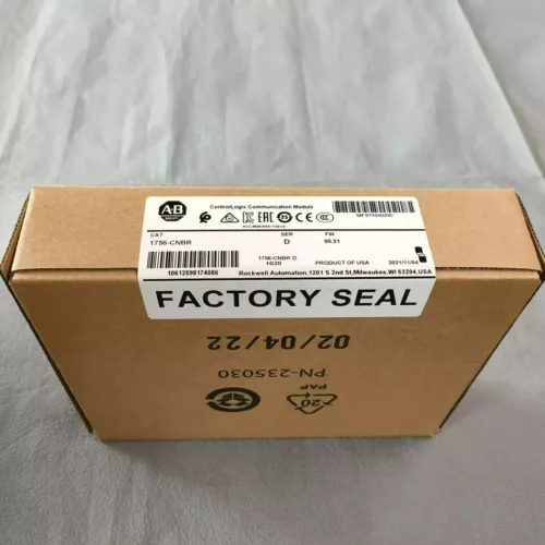 1Pc New 1756-CNBR SER D ControlNet Redundant Bridge Module 1756-CNBR USA - Picture 2 of 4