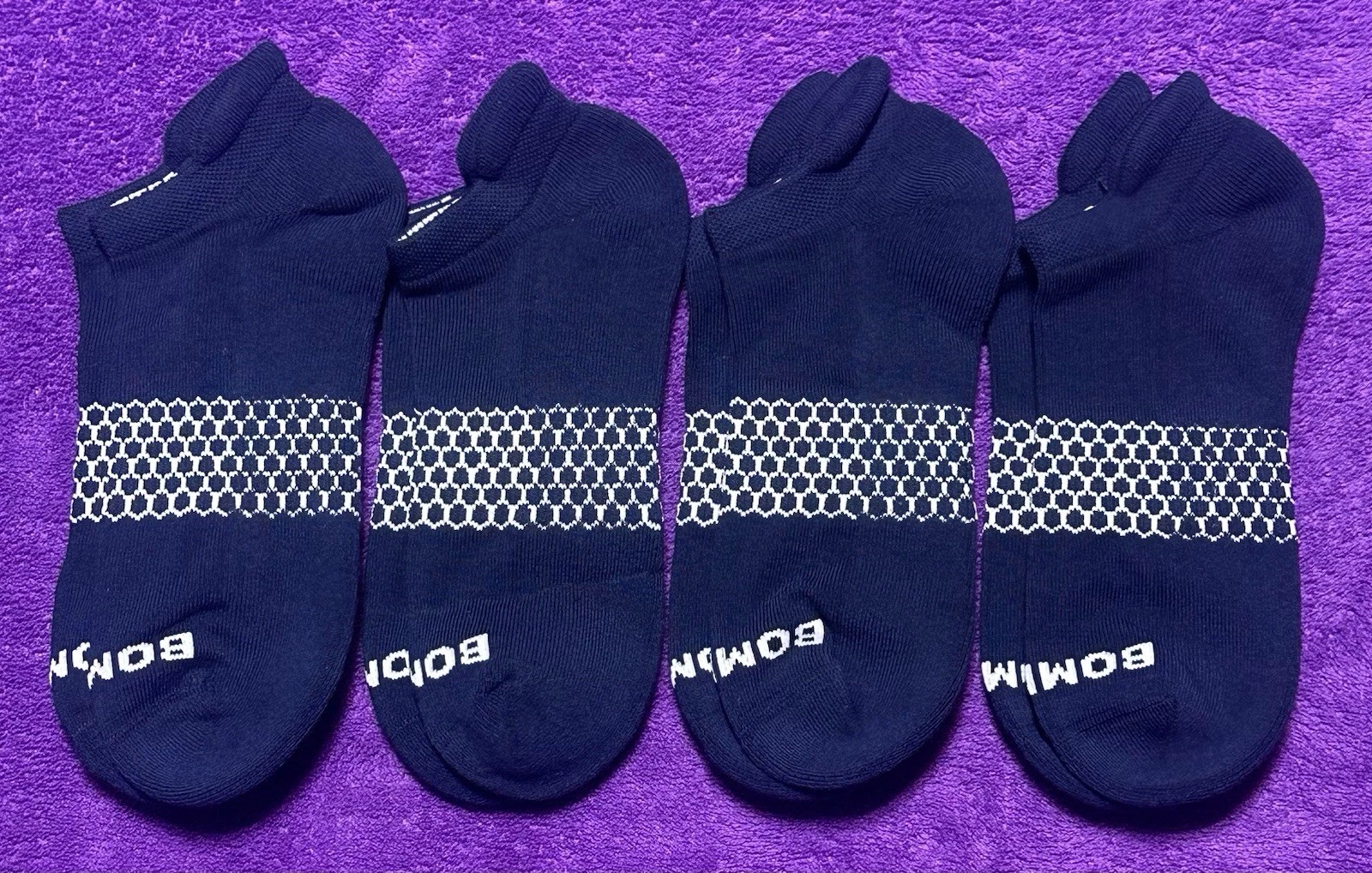 Bombas 4-Pack Ankle Socks Size Large Brand New Unisex Navy Blue 4-Pairs
Opens in a new window or tab