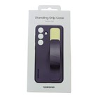 BRAND NEW! GENUINE Samsung Galaxy S24 Standing Grip Case -Dark Violet-FREE SHIP!
