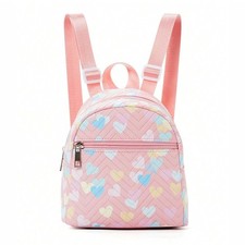 Mini Backpack for Girls and Women, PU Small Women Backpack, Cute Fashion Back...
