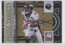 2009 Donruss Elite Prime Targets Gold 361/899 Eddie Royal #13 0c4
