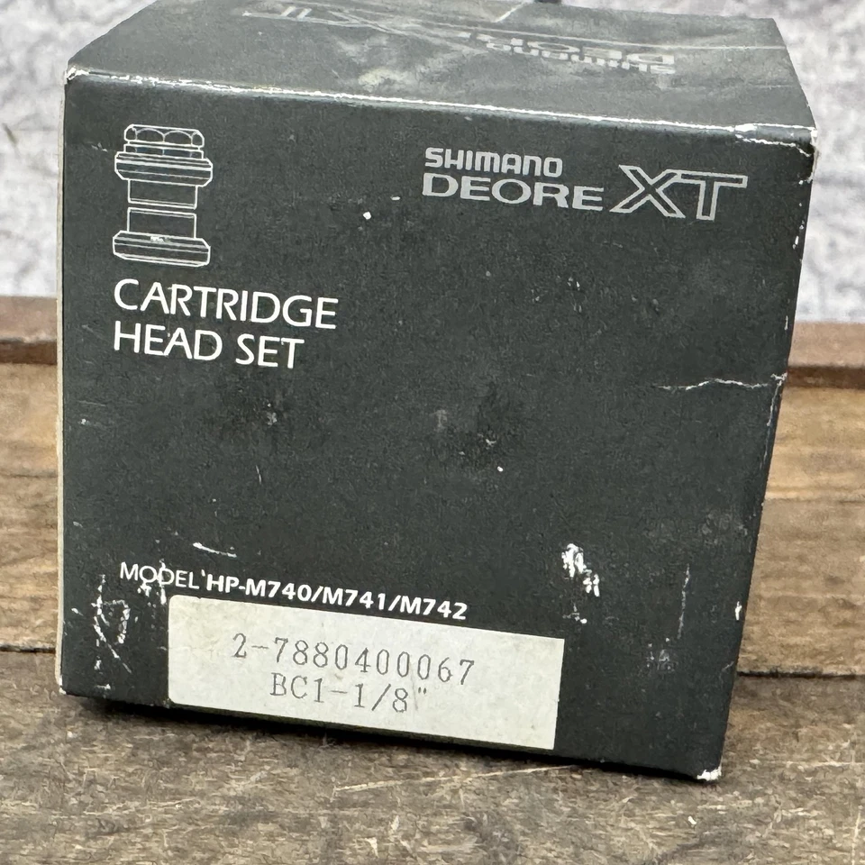 Vintage Shimano Deore XT HP-M741 1 1/8 Threaded Cartridge Headset NOS 90s MTB - Image 3 of 4