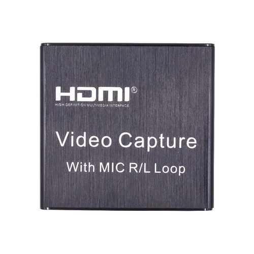 Schwarze Video-Capture-Karte mit 4K-Bildschirmaufzeichnung für Game-Streamer - Bild 7 von 13