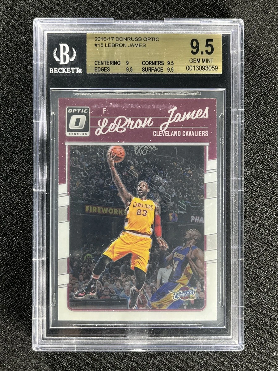 LeBron James Beckett Grading Services (BGS) 9.5 Graded Basketball