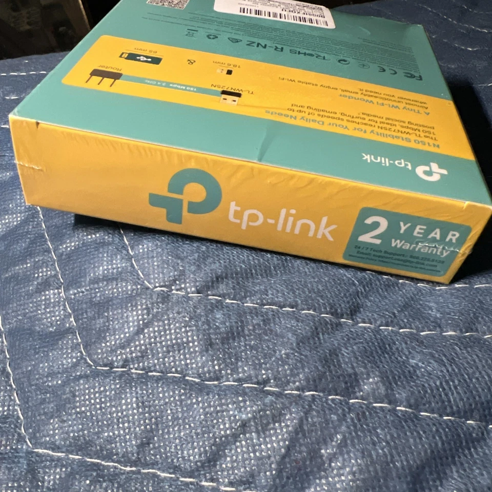 TP-Link TL-WN725N N150 150Mbps Wireless Nano USB 2.0 WiFi Network Adapter Dongle - Image 4 of 4