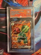 Pokémon TCG Scovillain EX 216/191 Surging Sparks PG Grading GM-MT 10 UK SELLER