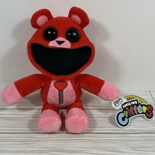 Poppy Playtime Smiling Critters Bobby Bearhug 12” Red Bear Plush - Free Shipping