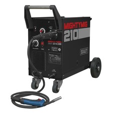 Sealey MIGHTYMIG210 Professional Gas No-Gas MIG Welder 210Amp Welding