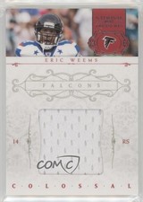 2011 Playoff National Treasures Colossal Materials 88/99 Eric Weems #46 0v1
