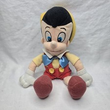 Disney Pinocchio Plush Star Bean Mattel Arcotoys 10" Stuffed Doll